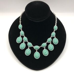 Liz Claiborne Teal Statement Necklace